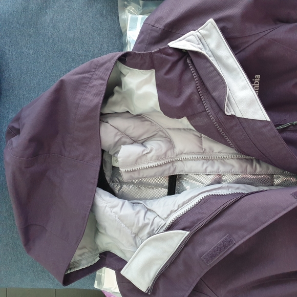 Columbia Interchange 3-in-1 jacket, women's size XS - Picture 8 of 8
